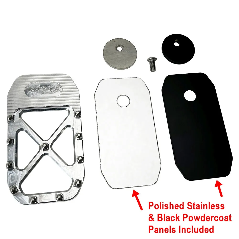 TC Bros. Pro Series MX Brake Pedal Pad for Harley Davidson Bagger Touring Models