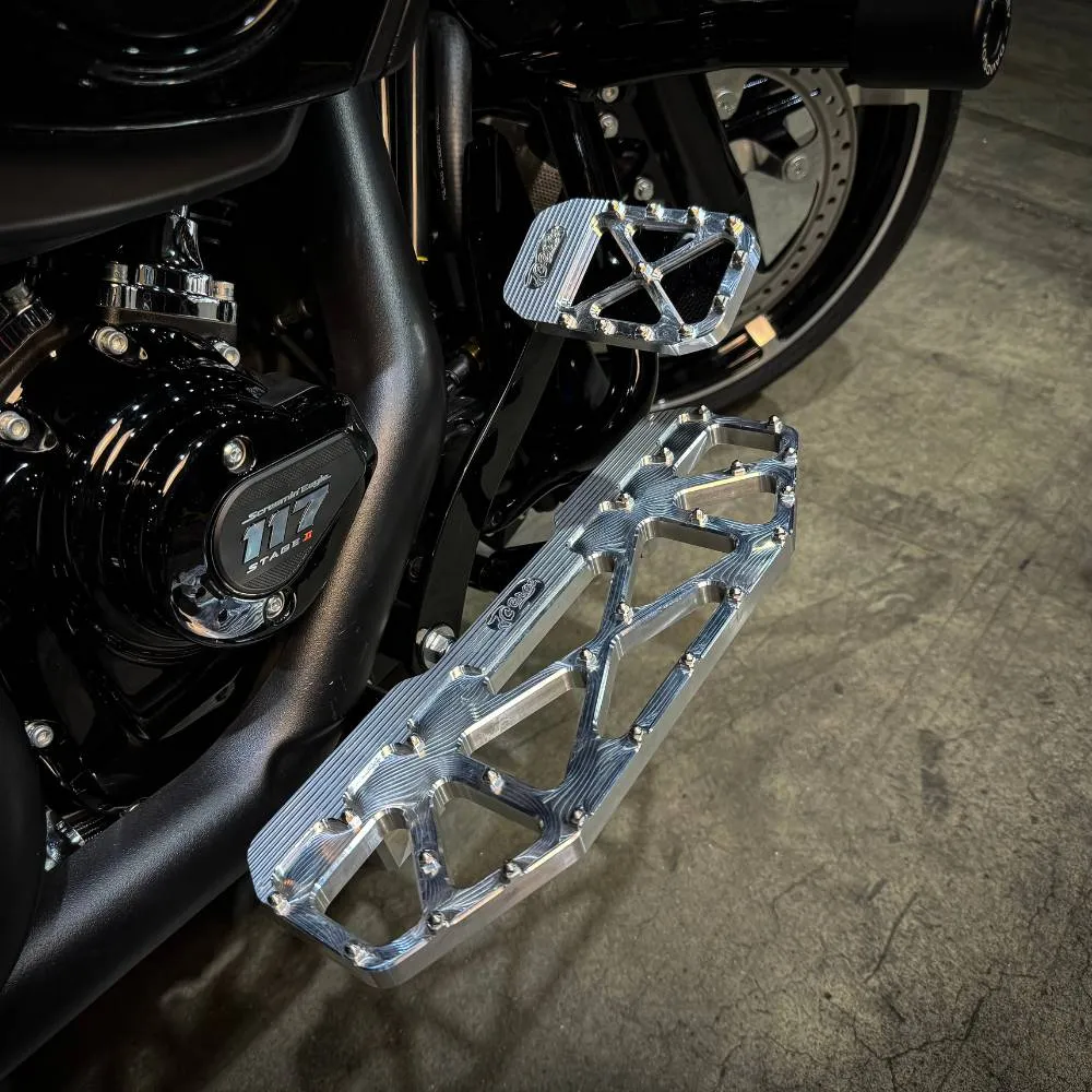 TC Bros. Pro Series MX Brake Pedal Pad for Harley Davidson Bagger Touring Models
