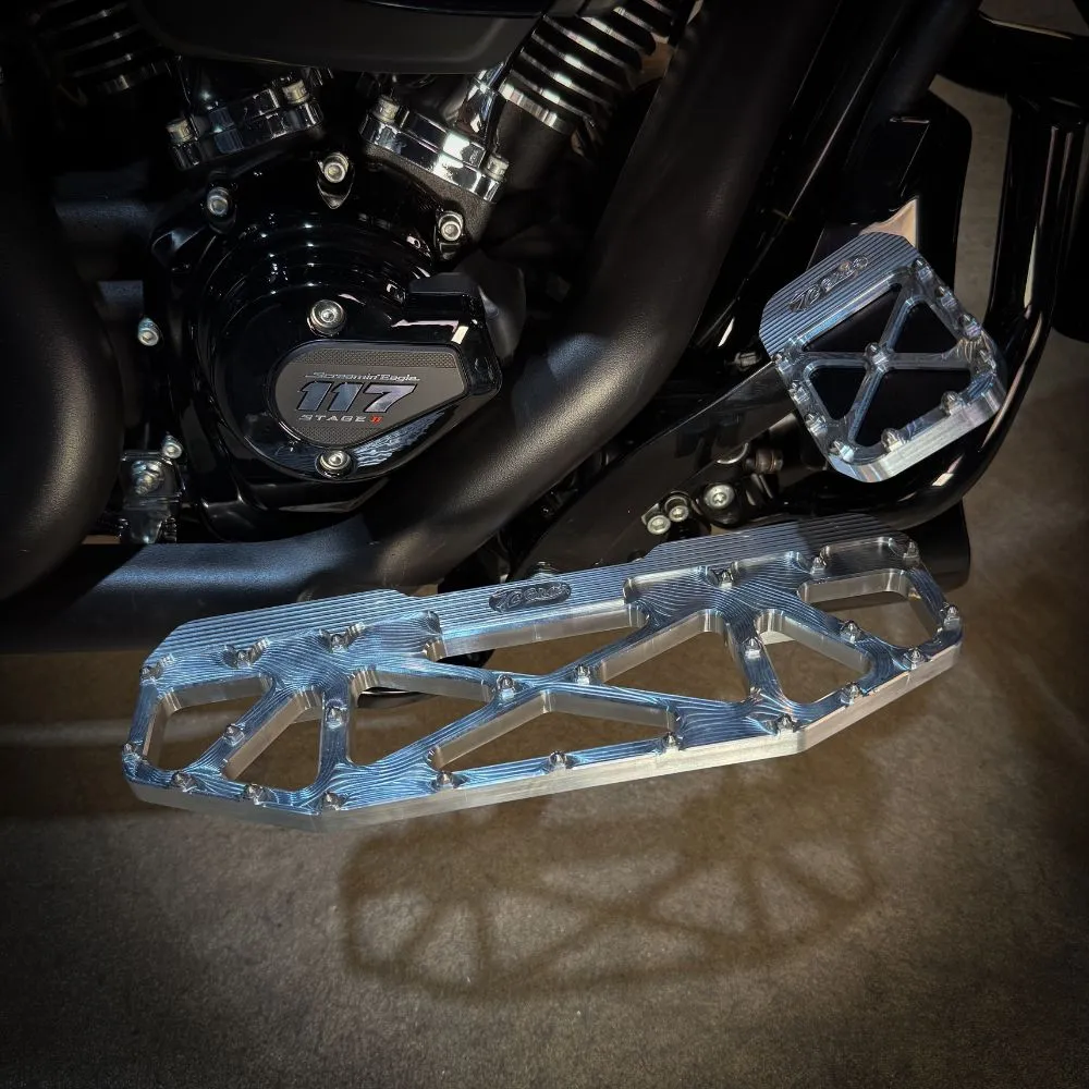 TC Bros. Pro Series MX Brake Pedal Pad for Harley Davidson Bagger Touring Models