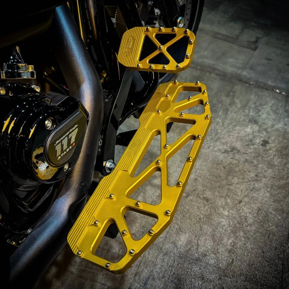 TC Bros. Pro Series MX Brake Pedal Pad for Harley Davidson Bagger Touring Models