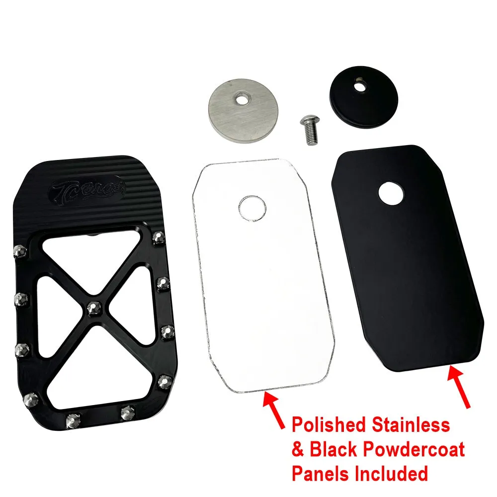 TC Bros. Pro Series MX Brake Pedal Pad for Harley Davidson Bagger Touring Models