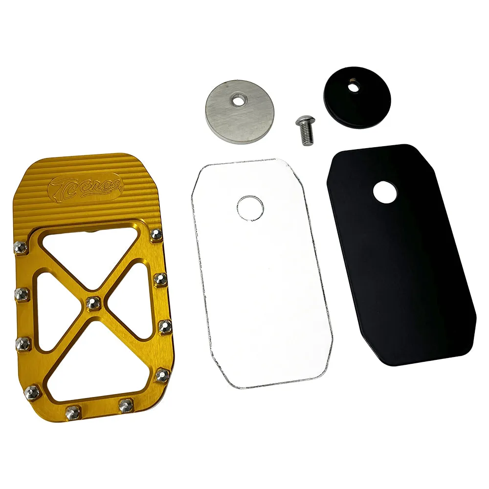 TC Bros. Pro Series MX Brake Pedal Pad for Harley Davidson Bagger Touring Models