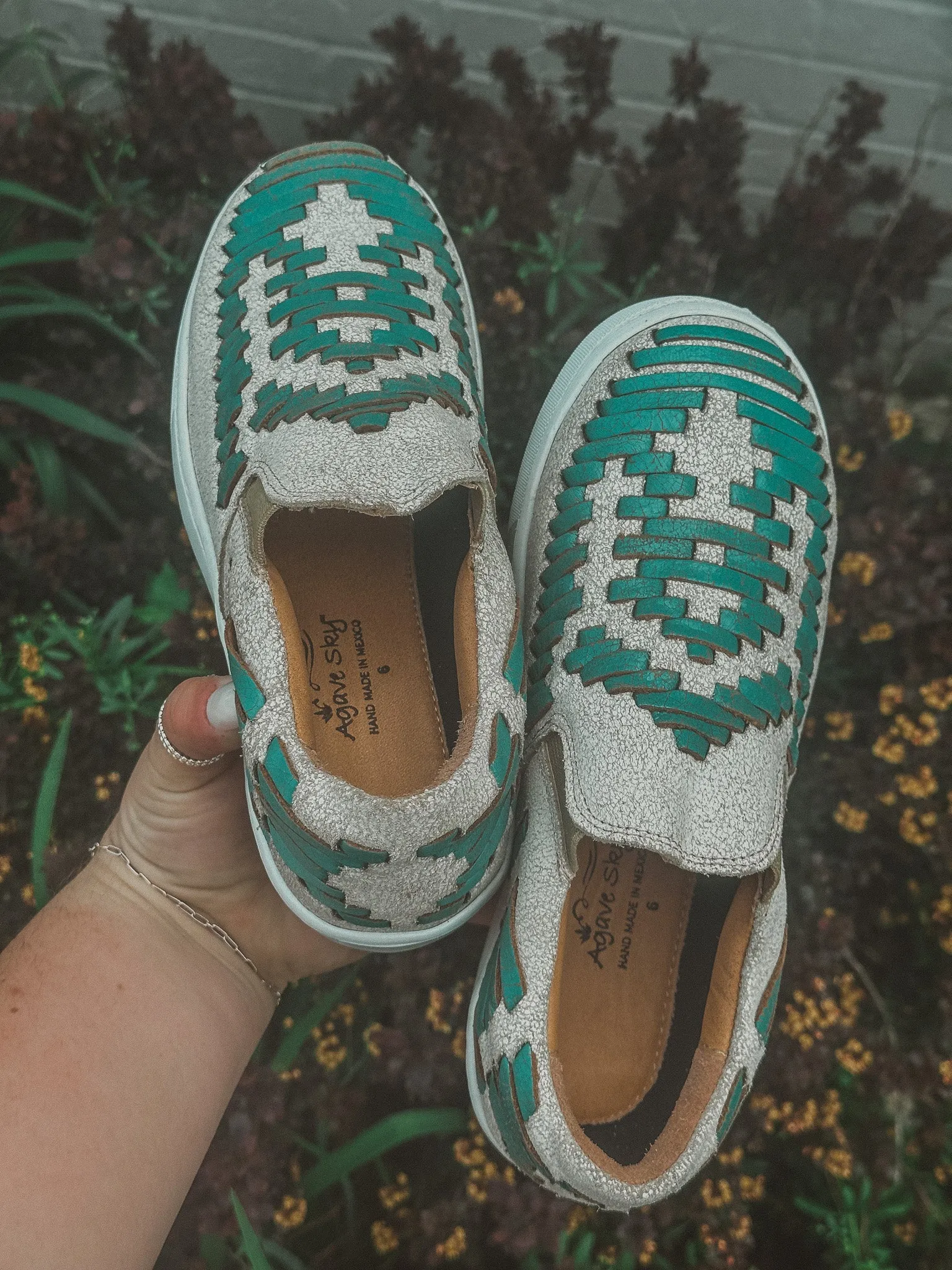 The Dakota Turquoise Tennis Shoes