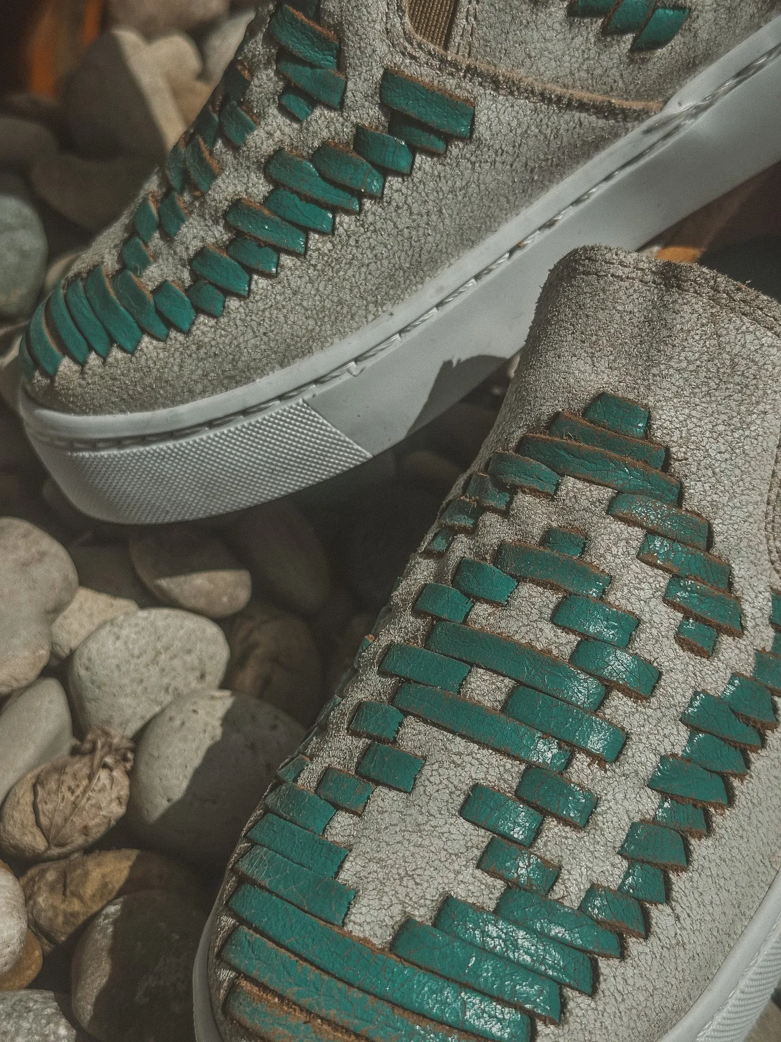 The Dakota Turquoise Tennis Shoes