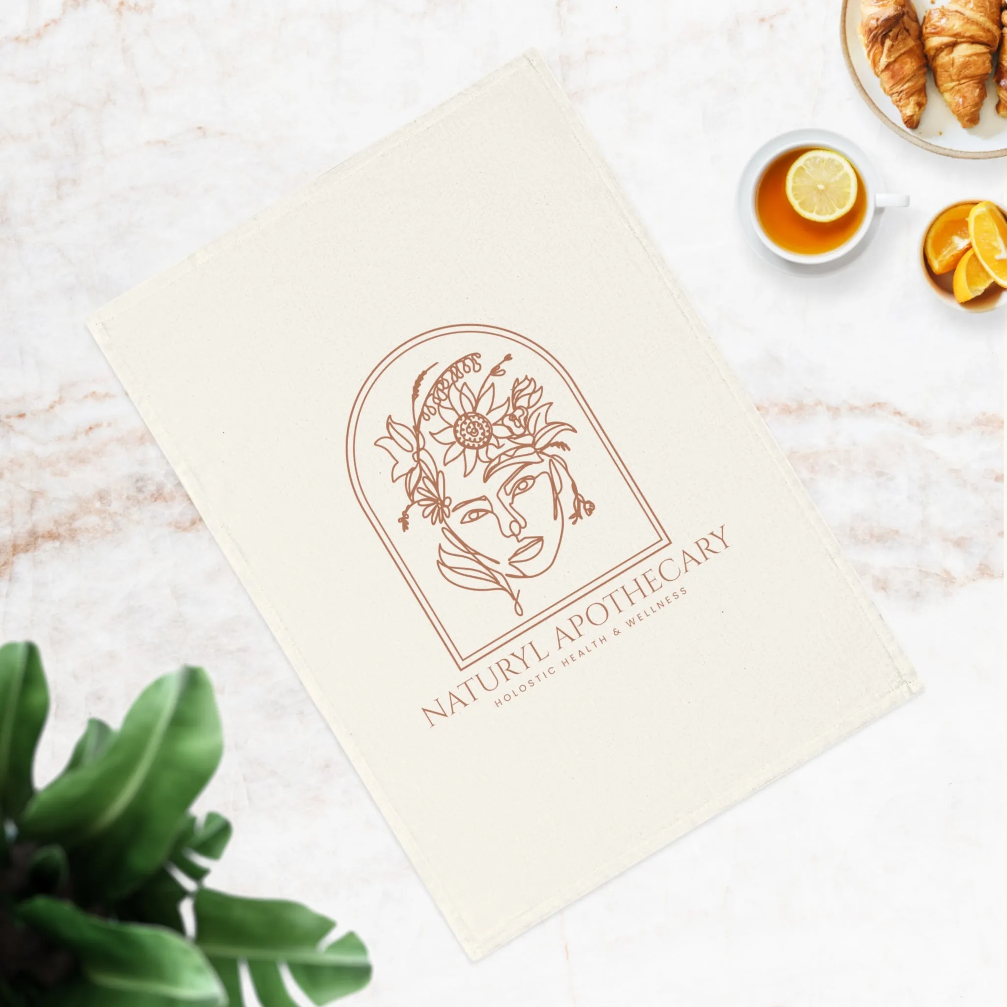 THE NATURYL APOTHECARY TEA TOWEL
