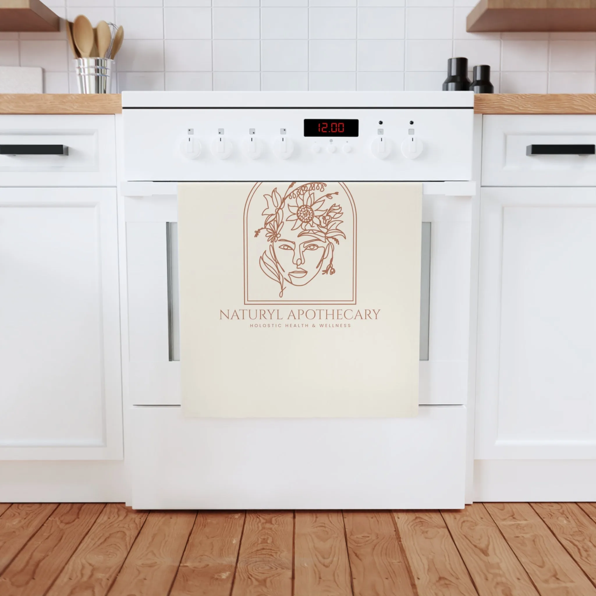 THE NATURYL APOTHECARY TEA TOWEL