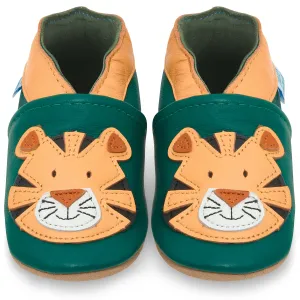 Tiger Soft Leather Baby Shoes