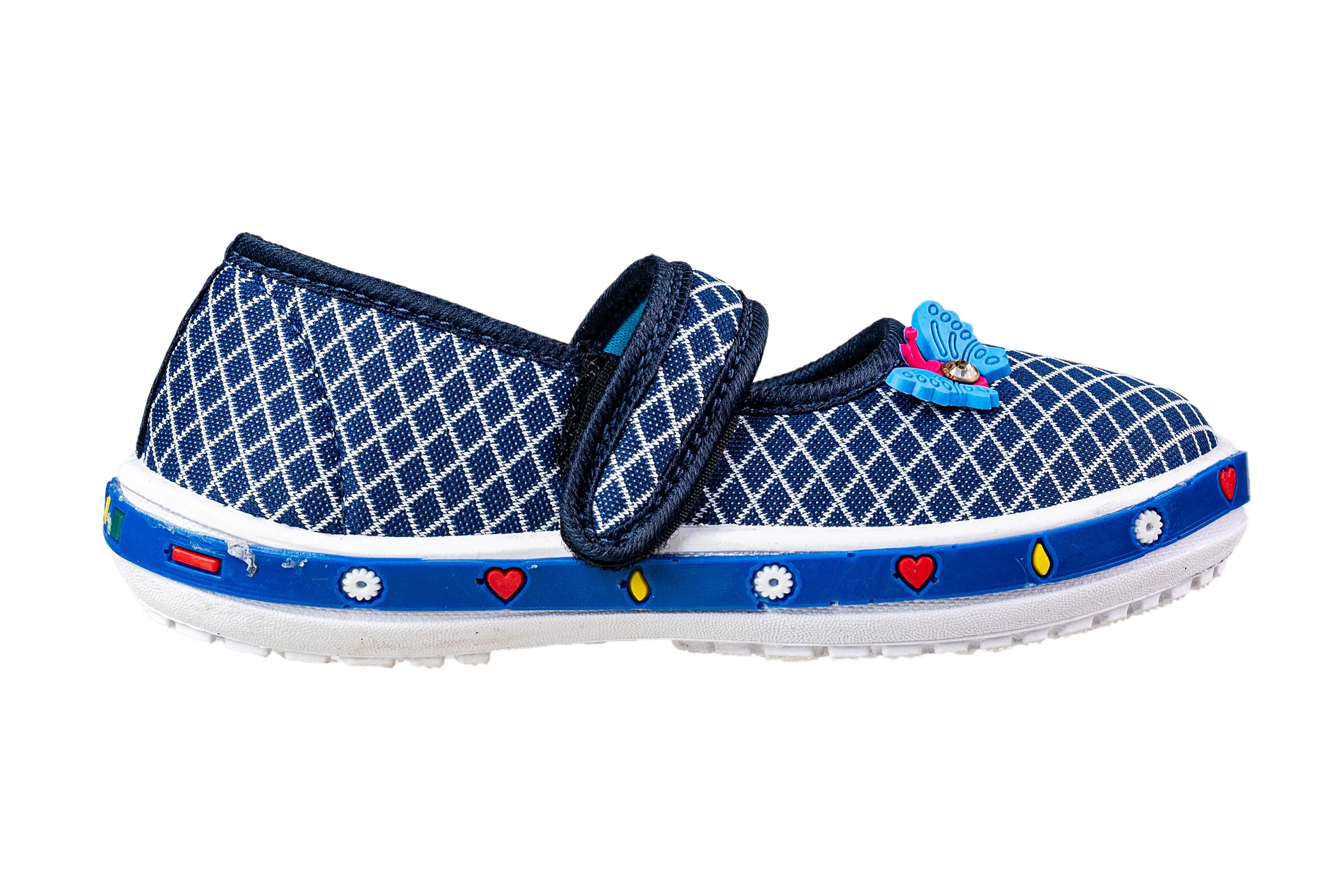 Titas Children Navy  Blue Canvas Shoe