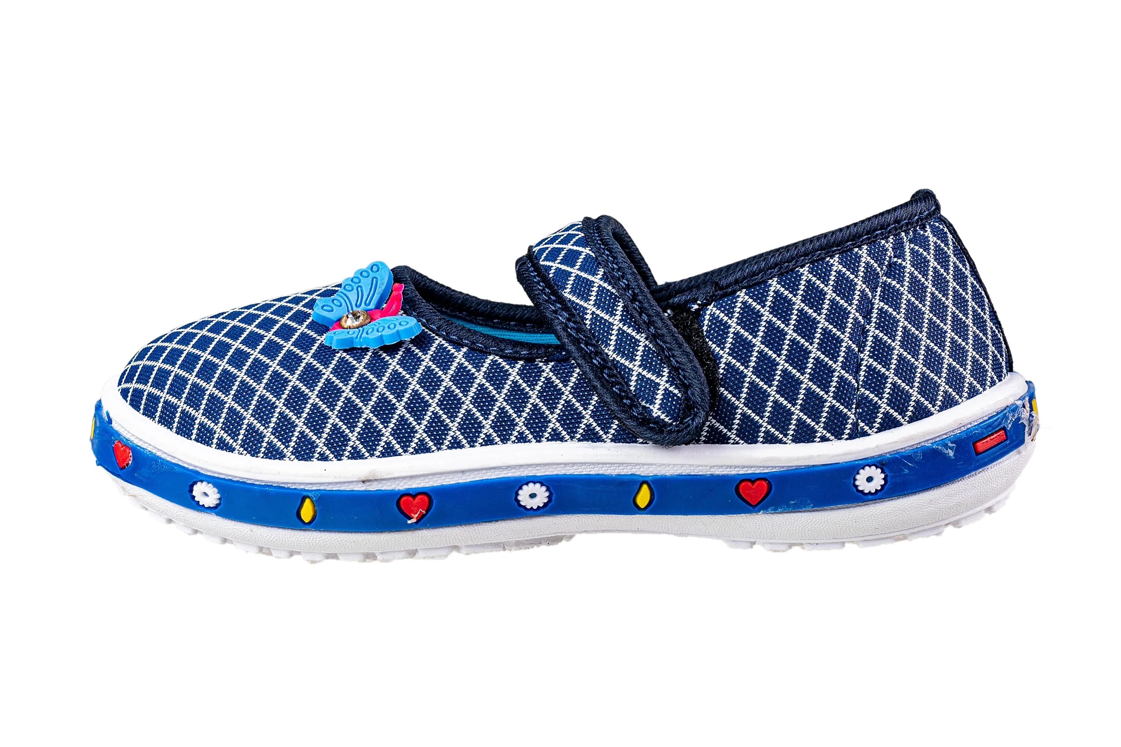 Titas Children Navy  Blue Canvas Shoe