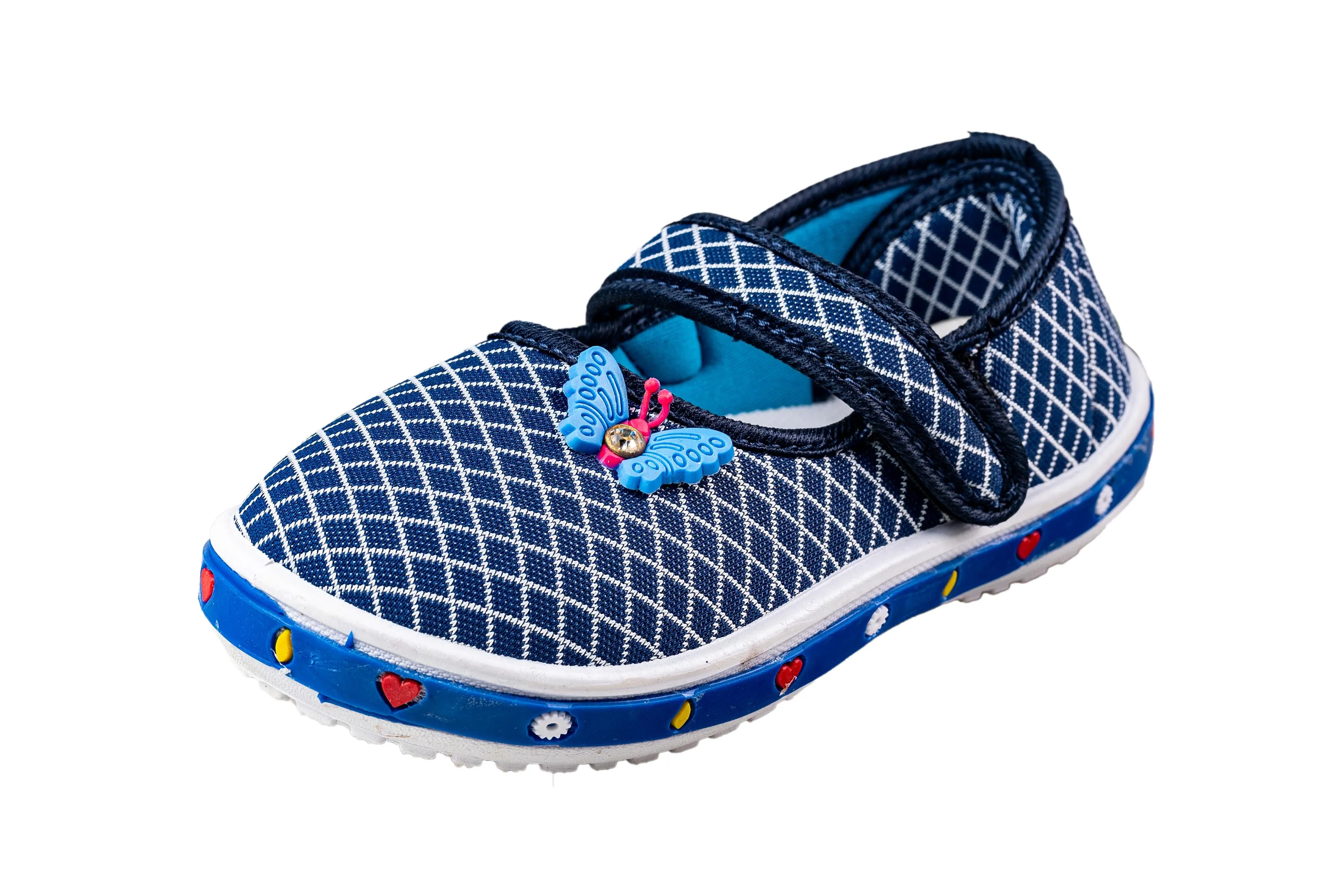 Titas Children Navy  Blue Canvas Shoe