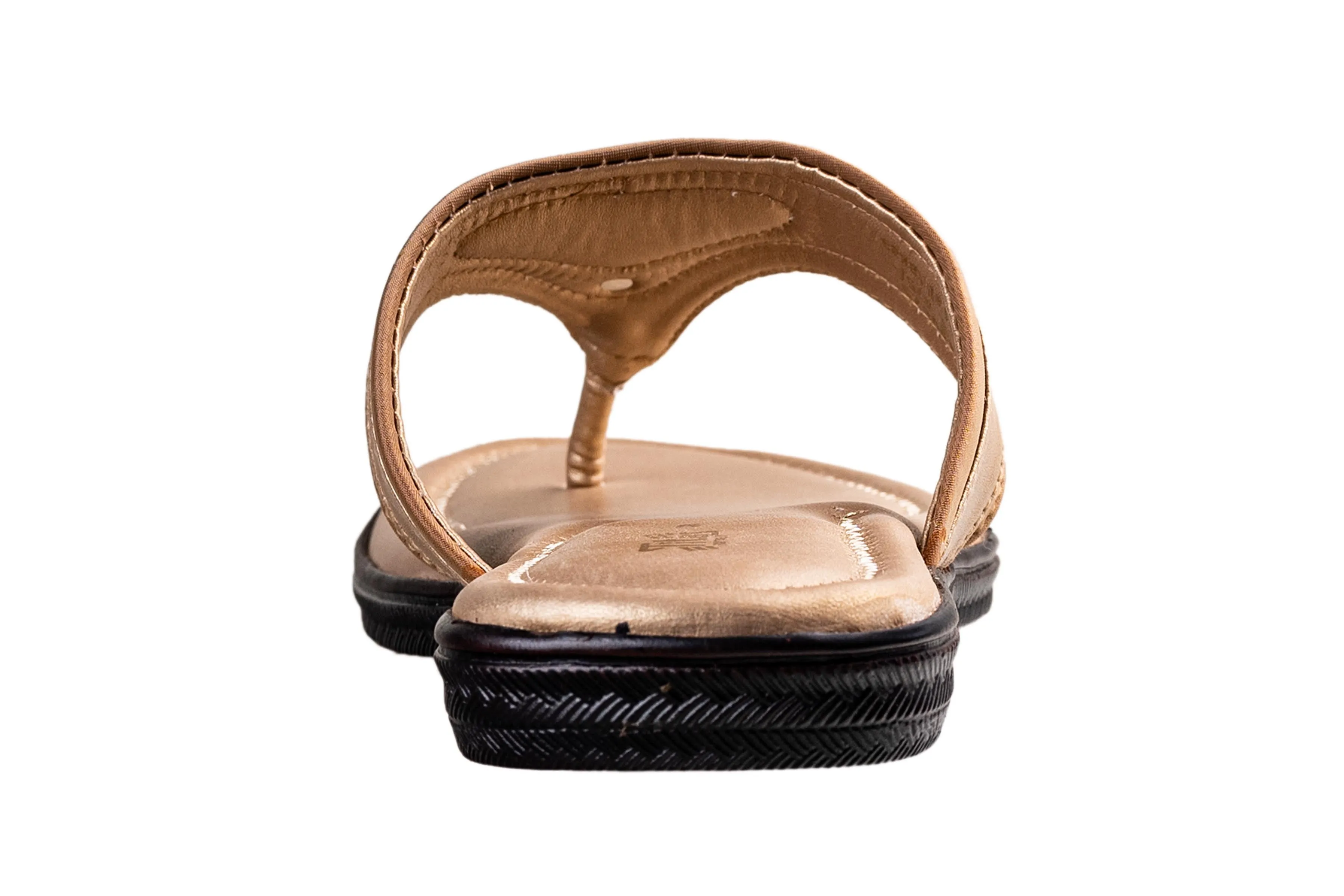 Titas Ladies Brown Chappal