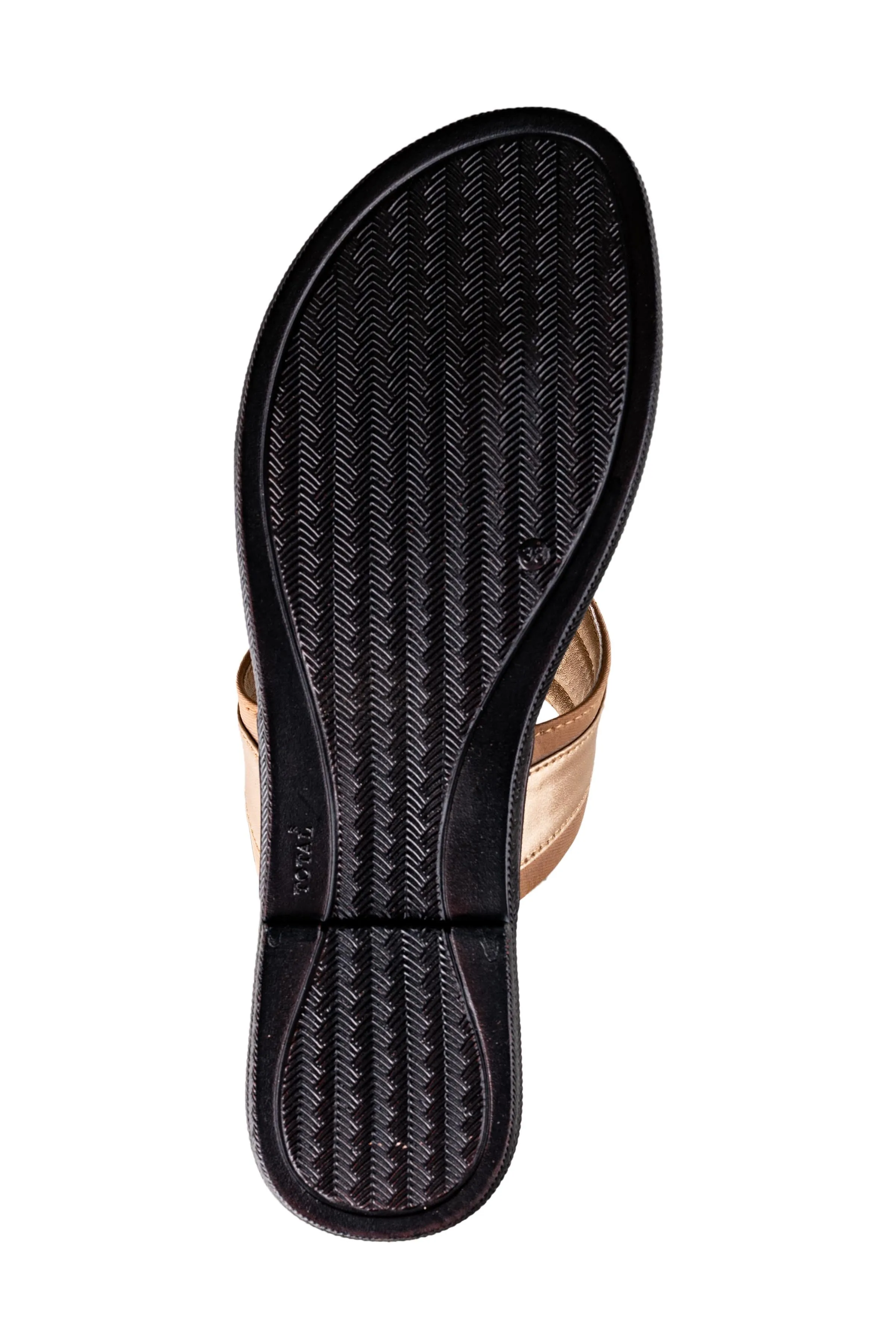 Titas Ladies Brown Chappal