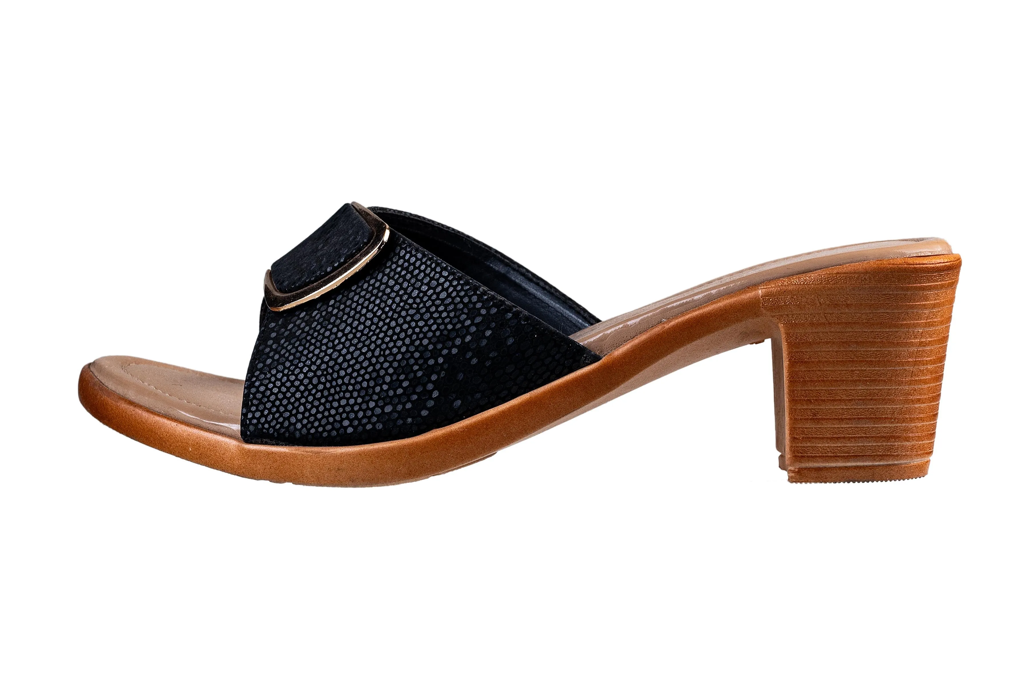 Trendz Ladies Black Chappal