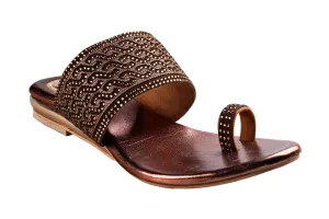 Trendz Ladies Copper Chappal