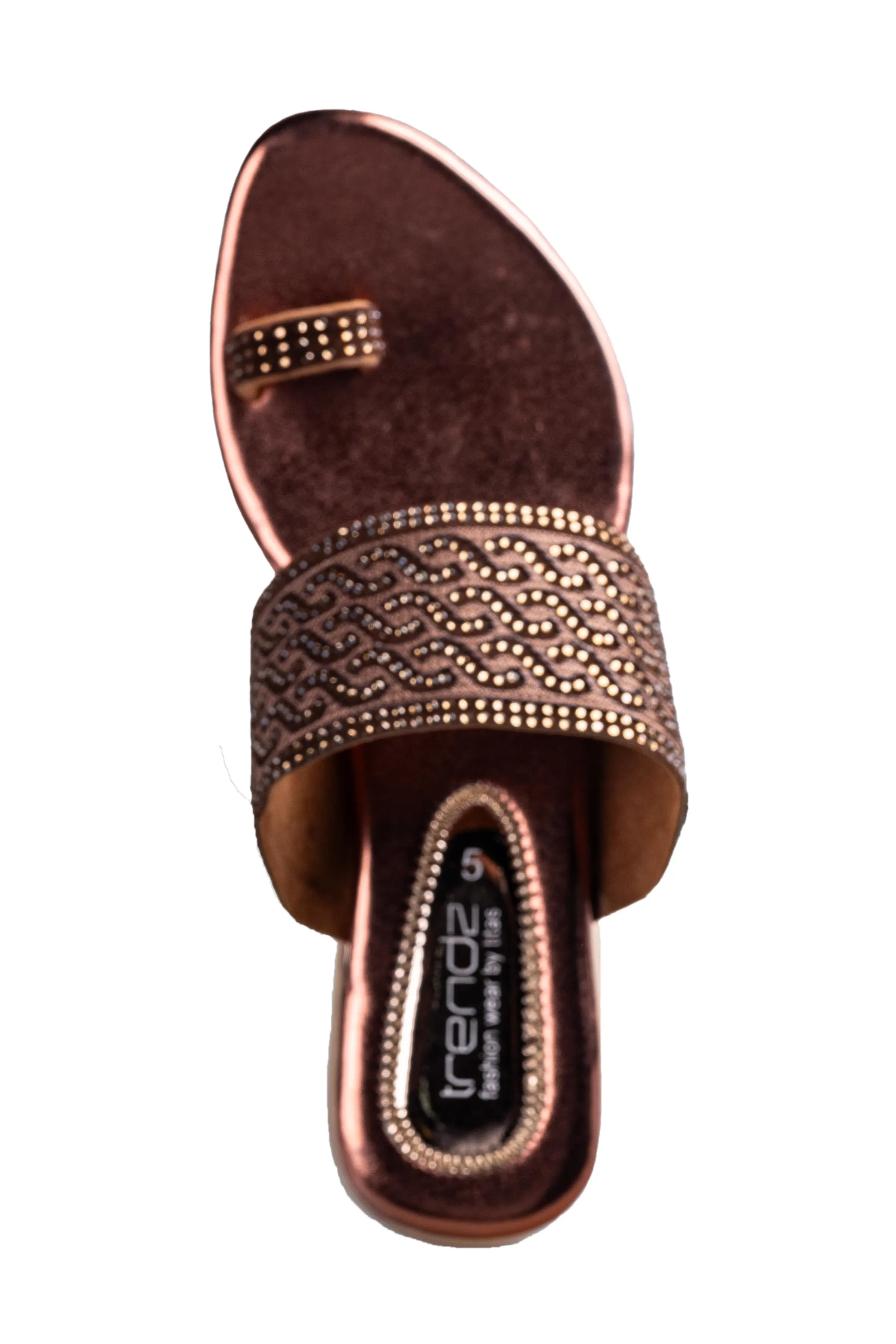 Trendz Ladies Copper Chappal