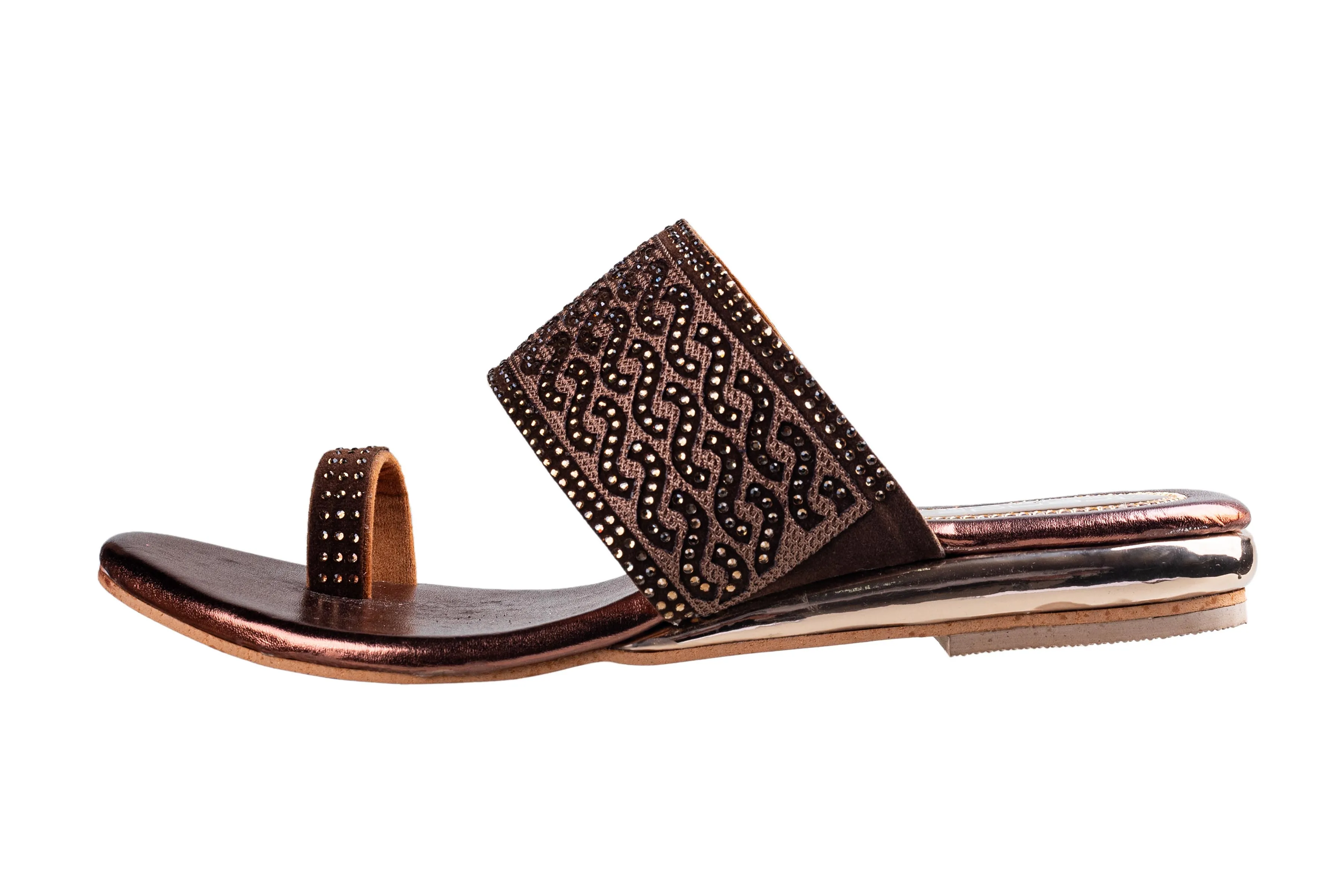 Trendz Ladies Copper Chappal