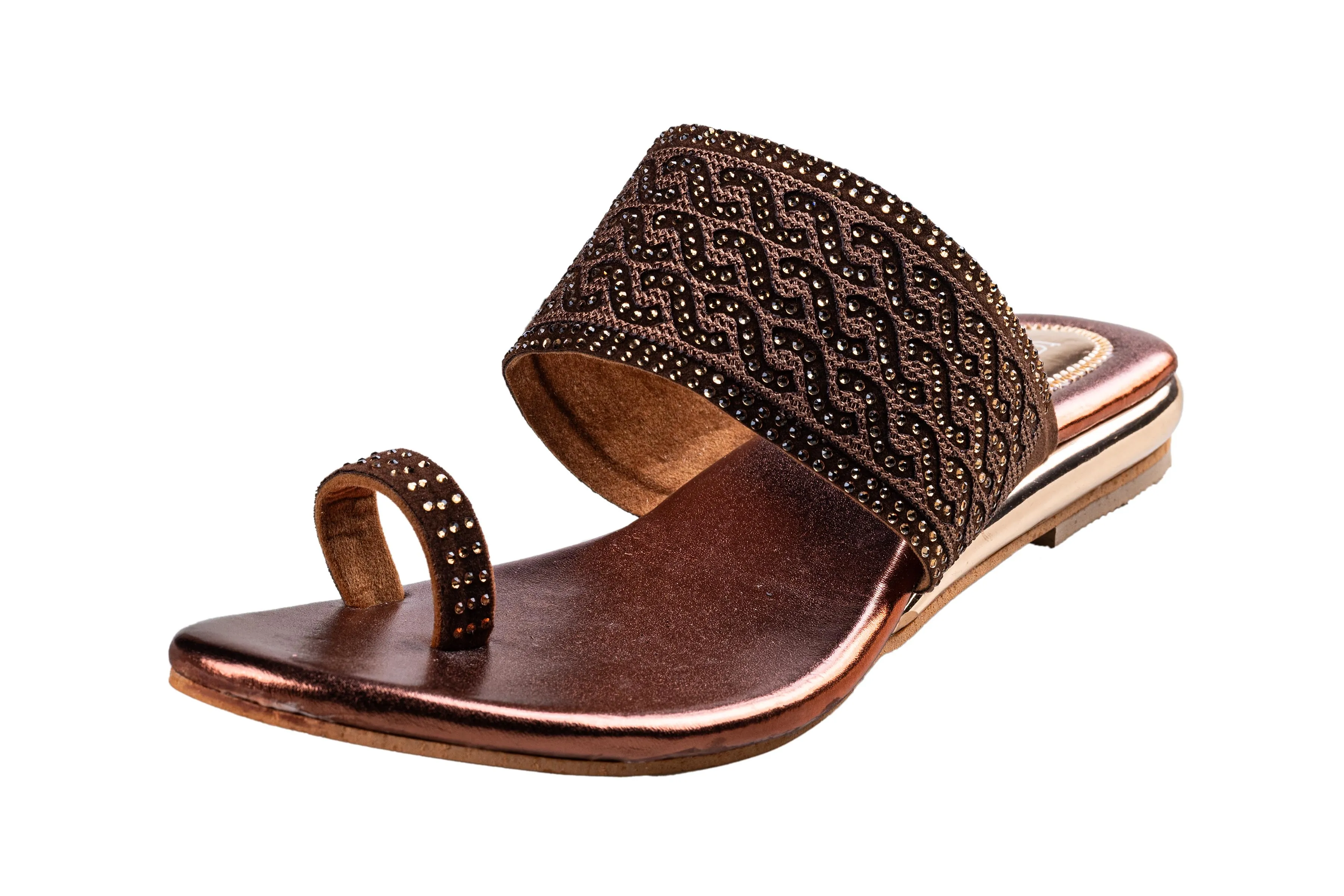 Trendz Ladies Copper Chappal