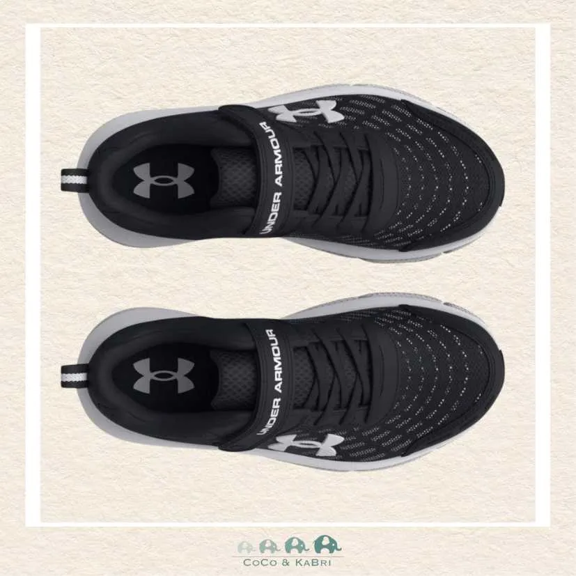 Under Armour: Boys' Pre-School Assert 10 AC WIDE Running Shoes -Black (M3-1)