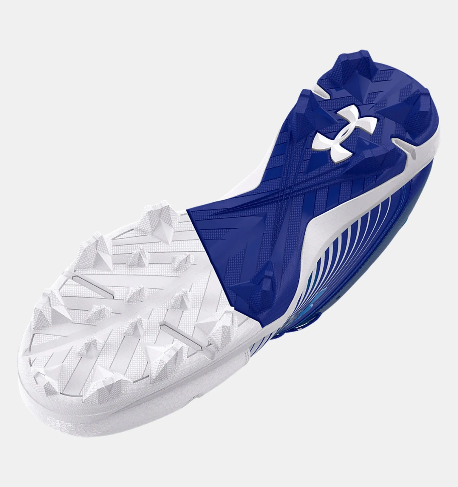 Under Armour Leadoff Low RM Men's Molded Cleat - Royal/White