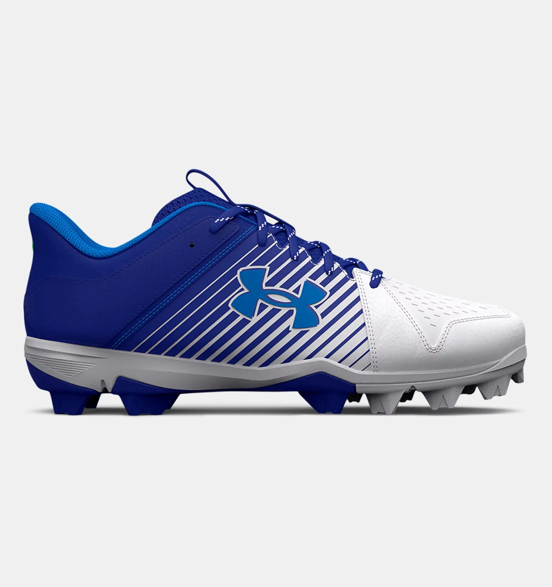 Under Armour Leadoff Low RM Men's Molded Cleat - Royal/White