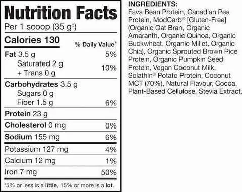 Vegan Diesel Protein Powder - Vanilla Ice Dream - 700 GRAM LONGTERM SHORTAGE