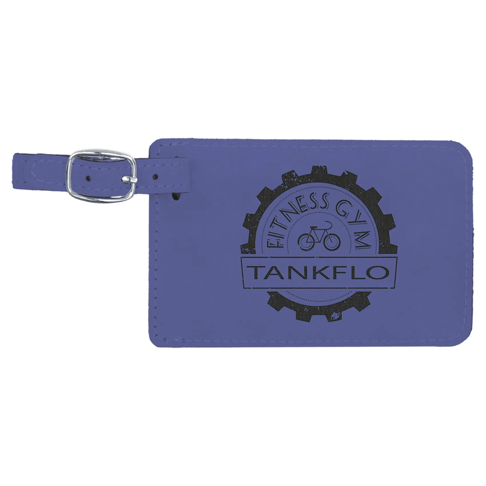 Vegan Leather Luggage Tag