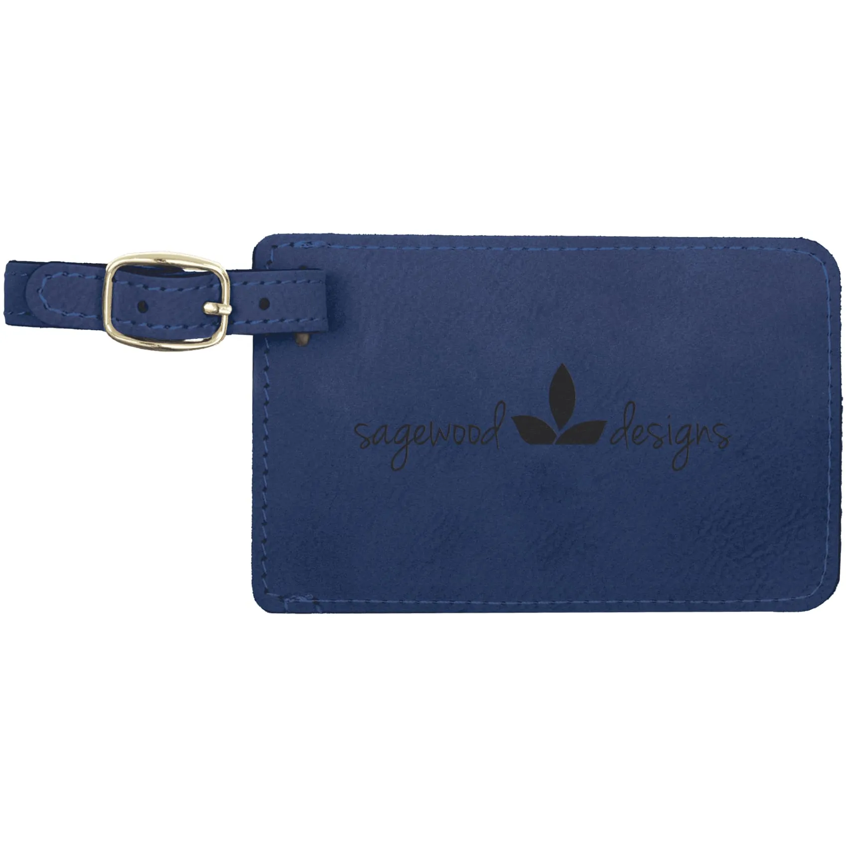 Vegan Leather Luggage Tag