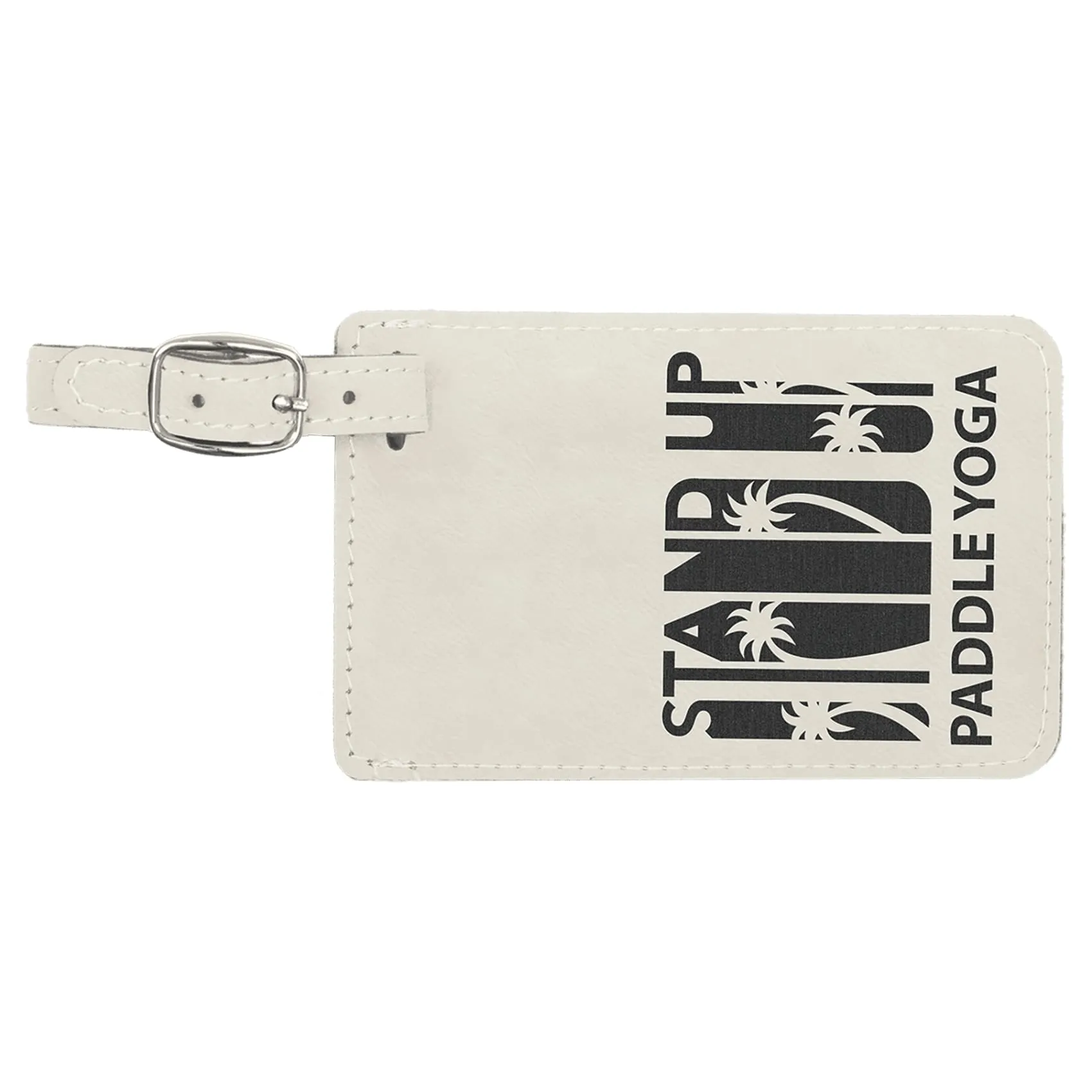 Vegan Leather Luggage Tag