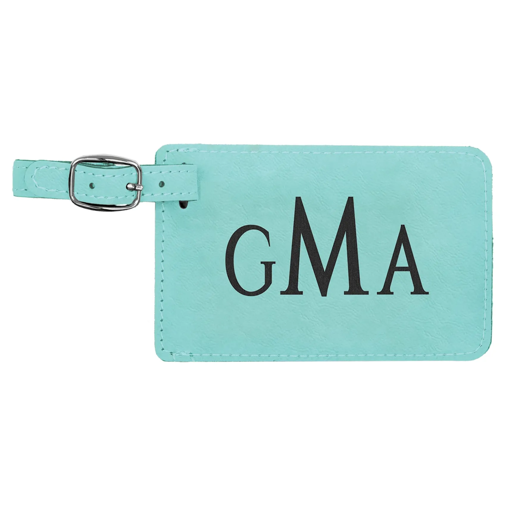 Vegan Leather Luggage Tag