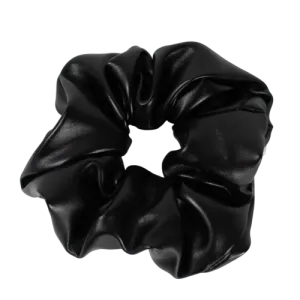 Vegan Leather Scrunchie