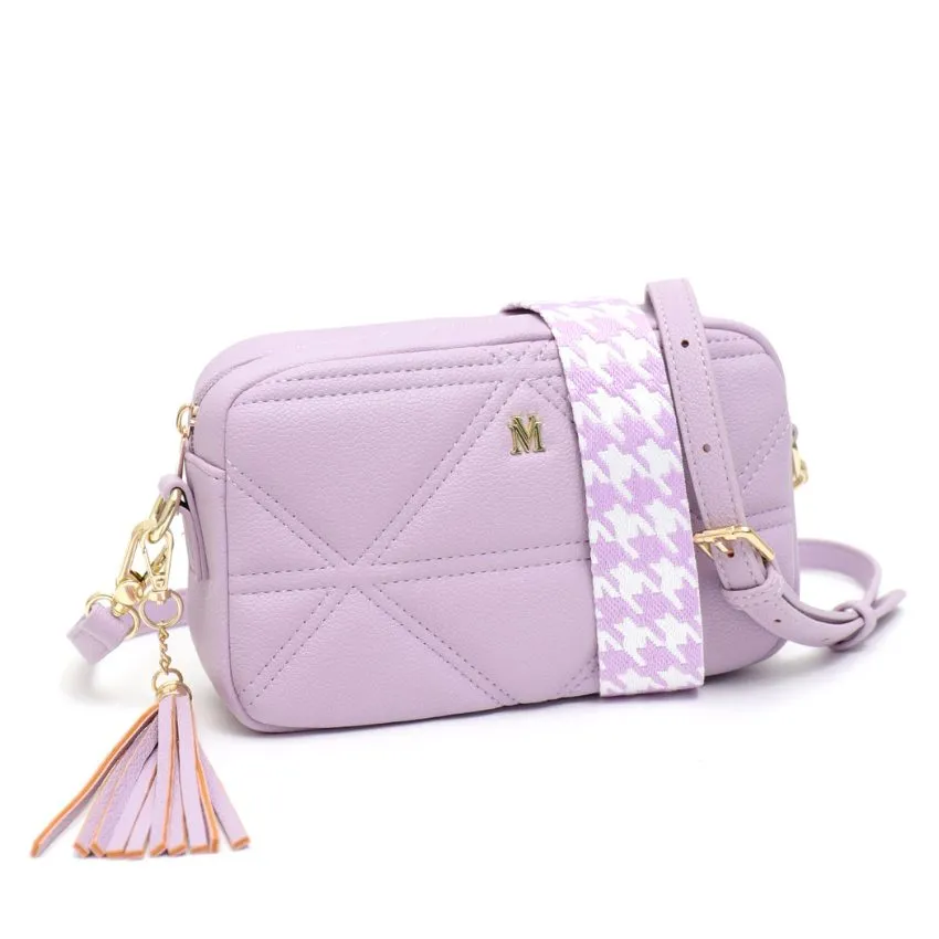VERA MAY 'Amelia' Vegan Handbag ~ Purple