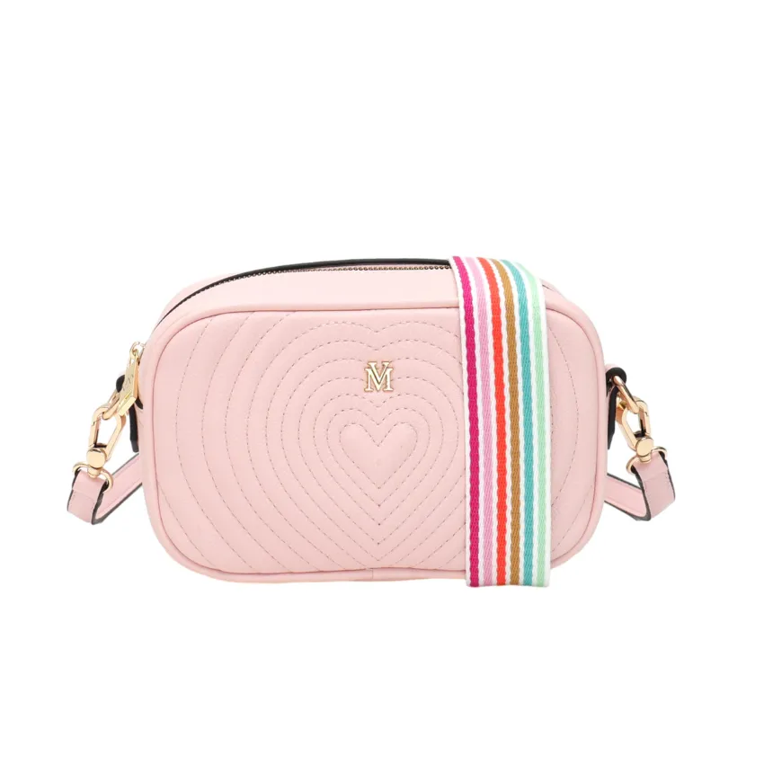 VERA MAY 'Willow' Vegan Handbag ~ Pink