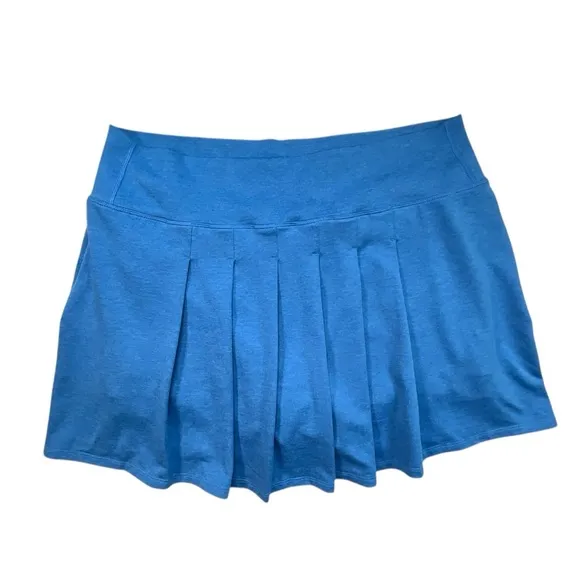 VUORI WOMEN'S HALO PERFORMANCE SKIRT LARGE BALTIC HEATHER