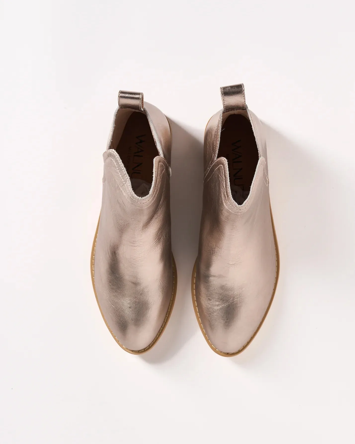 Walnut Melbourne - Douglas Leather Boot - Champagne