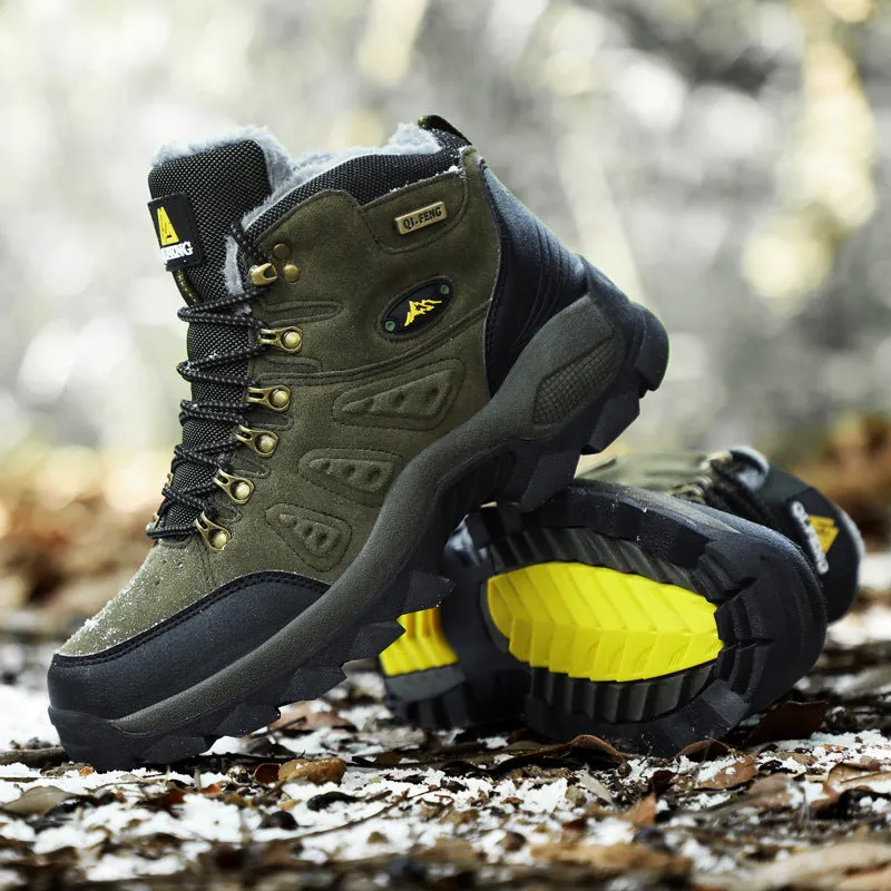 Warm & Waterproof Winter Hiking Boots – Stay Cozy Outdoors!