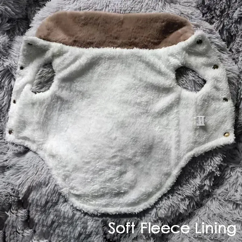 Waterproof Fur Collar Winter Dog Jacket