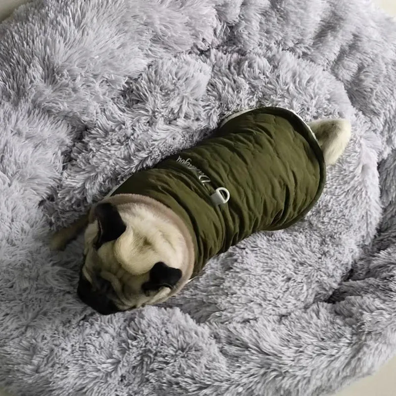 Waterproof Fur Collar Winter Dog Jacket