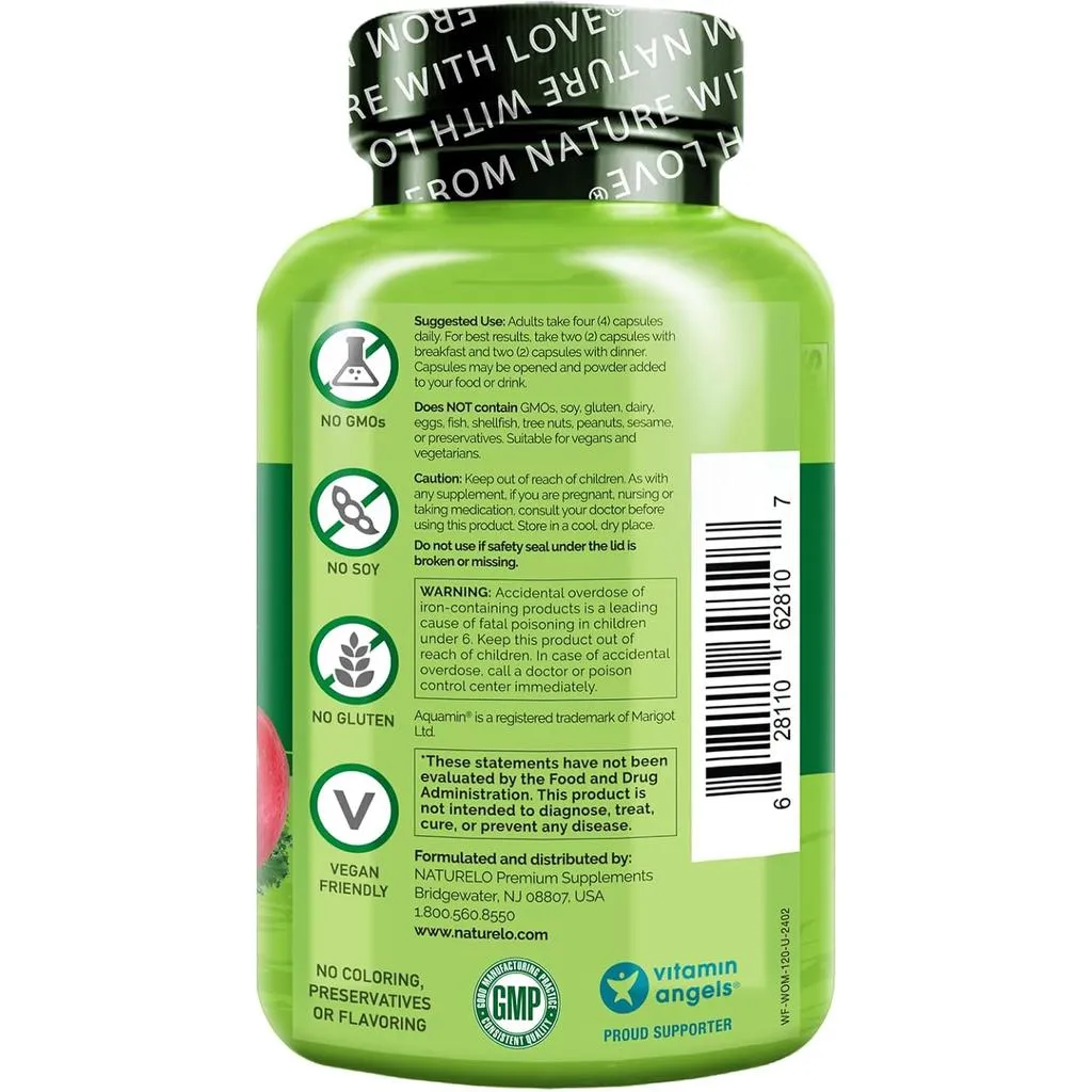 Whole Food Multivitamin For Women with Natural Vitamins, Fruit & Herbal Extracts