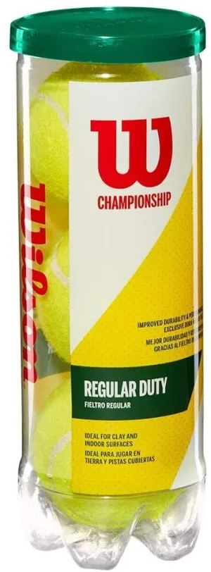 Wilson Championship Regular Duty Tennis Ball - 3 Ball Can