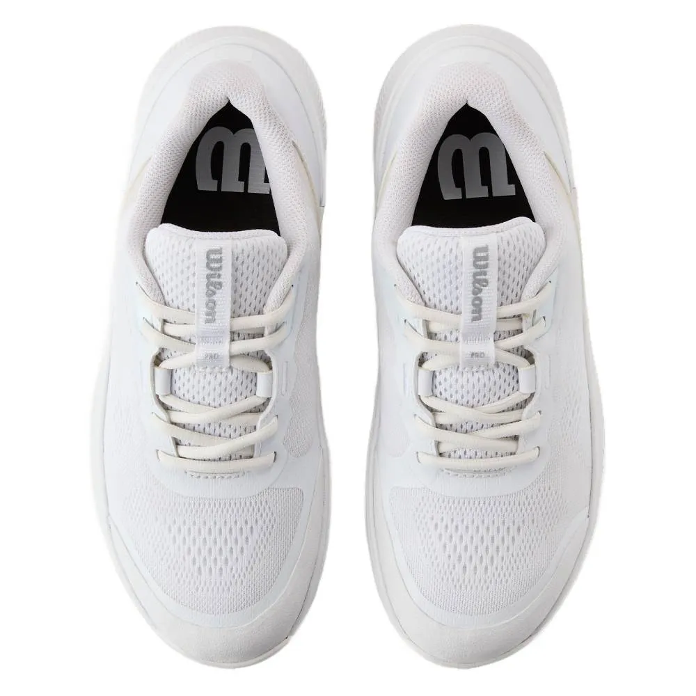 Wilson Intrigue Pro Women's Tennis Shoe (White/Silver)