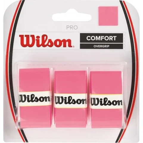 Wilson Pro Over Grip 3 Pack - Pink
