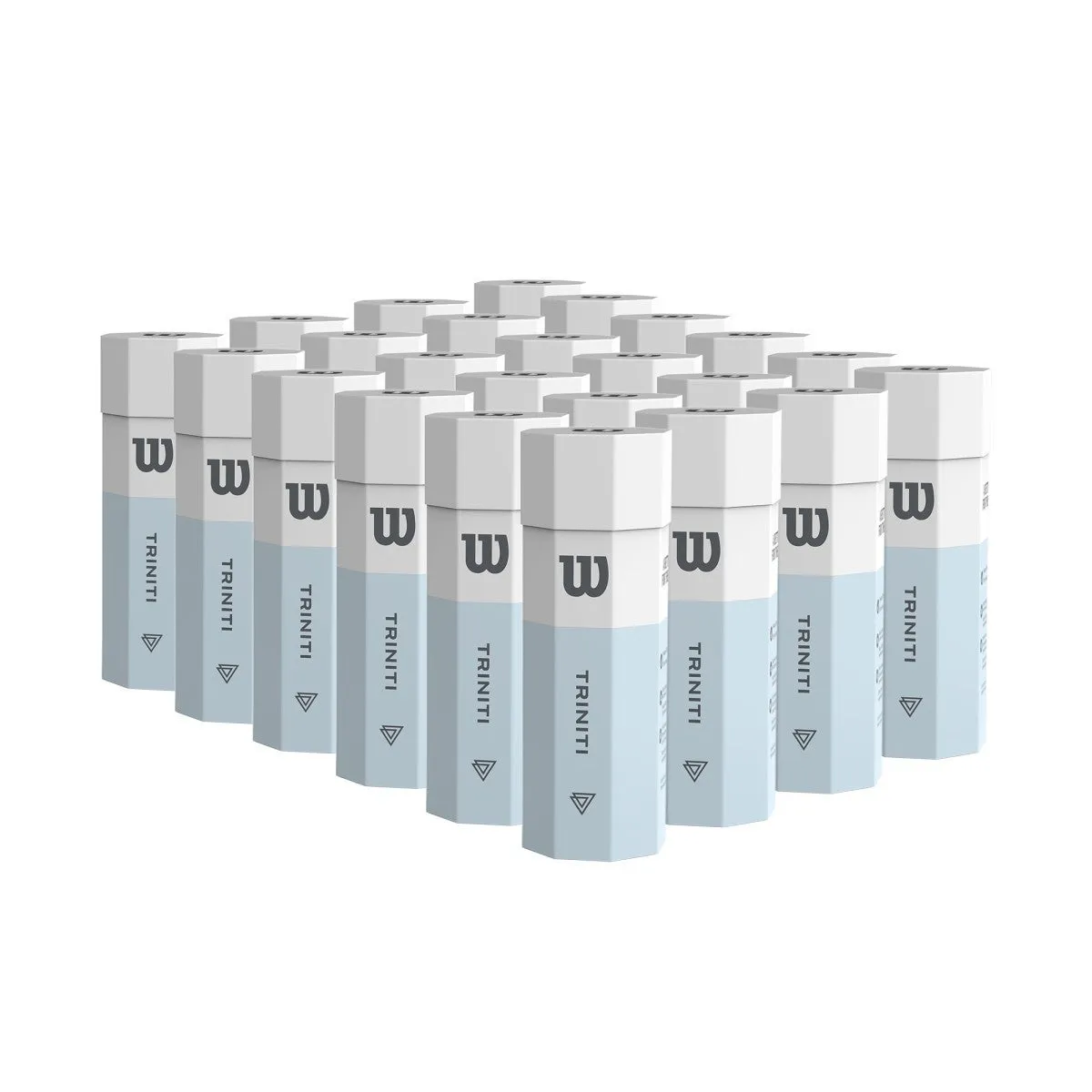 Wilson Triniti Tennis Ball - 3 Ball Sleeve - Case