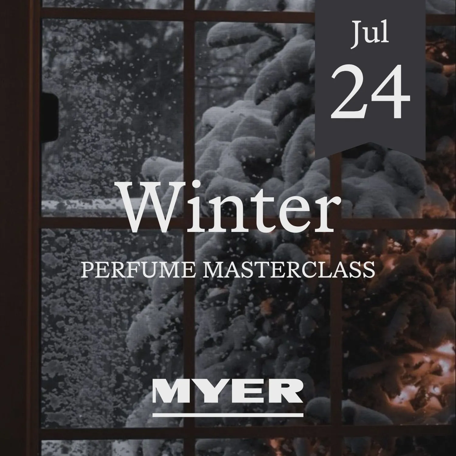 Winter Perfume Masterclass at Myer Sydney 24 July 2025