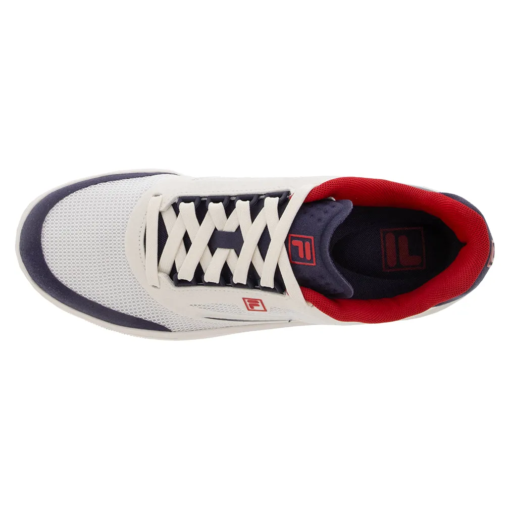 Women`s FX-25 Tennis Shoes White and Navy