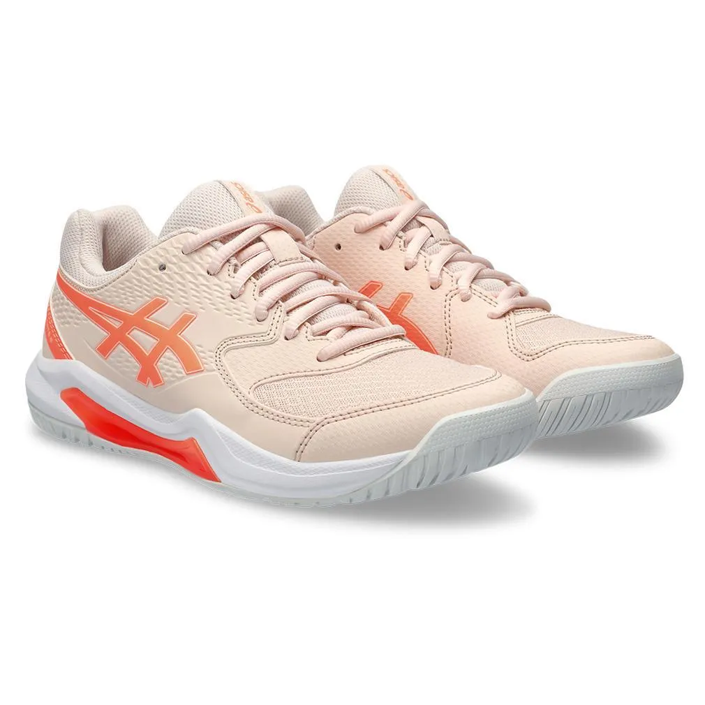 Women's Gel-Dedicate 8 Tennis Shoes Pearl Pink and Sun Coral
