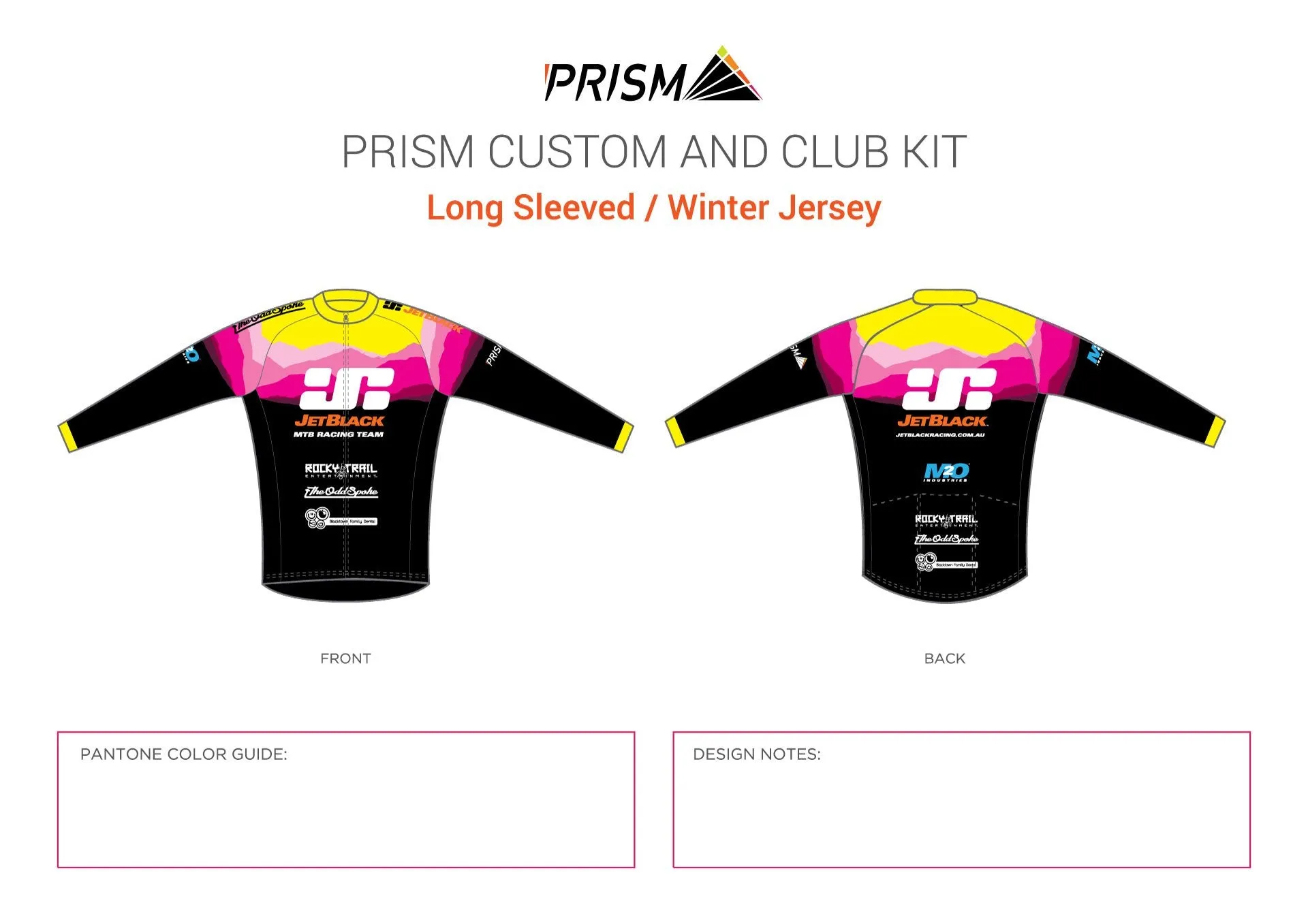Women's Grand Tour Winter Jersey