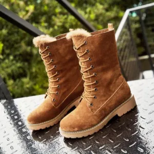 Women's High Suede Boots by Jada