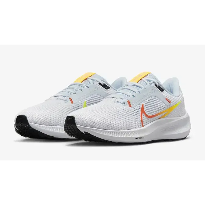 Women's Nike Air Zoom Pegasus 40 (White/Blue)