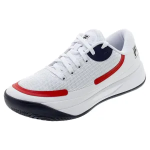 Women`s Quick Ace Tennis Shoes White and Navy