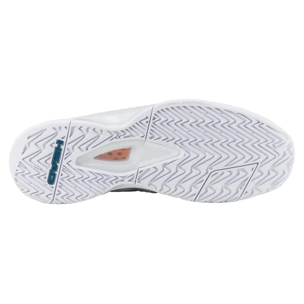 Women`s Revolt Pro 4.5 Tennis Shoes White and Twilight Blue